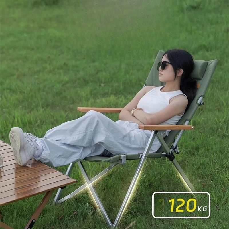 4Position Adjustable Aluminum Recliner Thickened Frame Folding Armchair 120KG Capacity Portable Sunbed Outdoor Camping Gear
4Position Adjustable Aluminum Recliner Thickened Frame Folding Armchair 120KG Capacity Portable Sunbed Outdoor Camping Gear