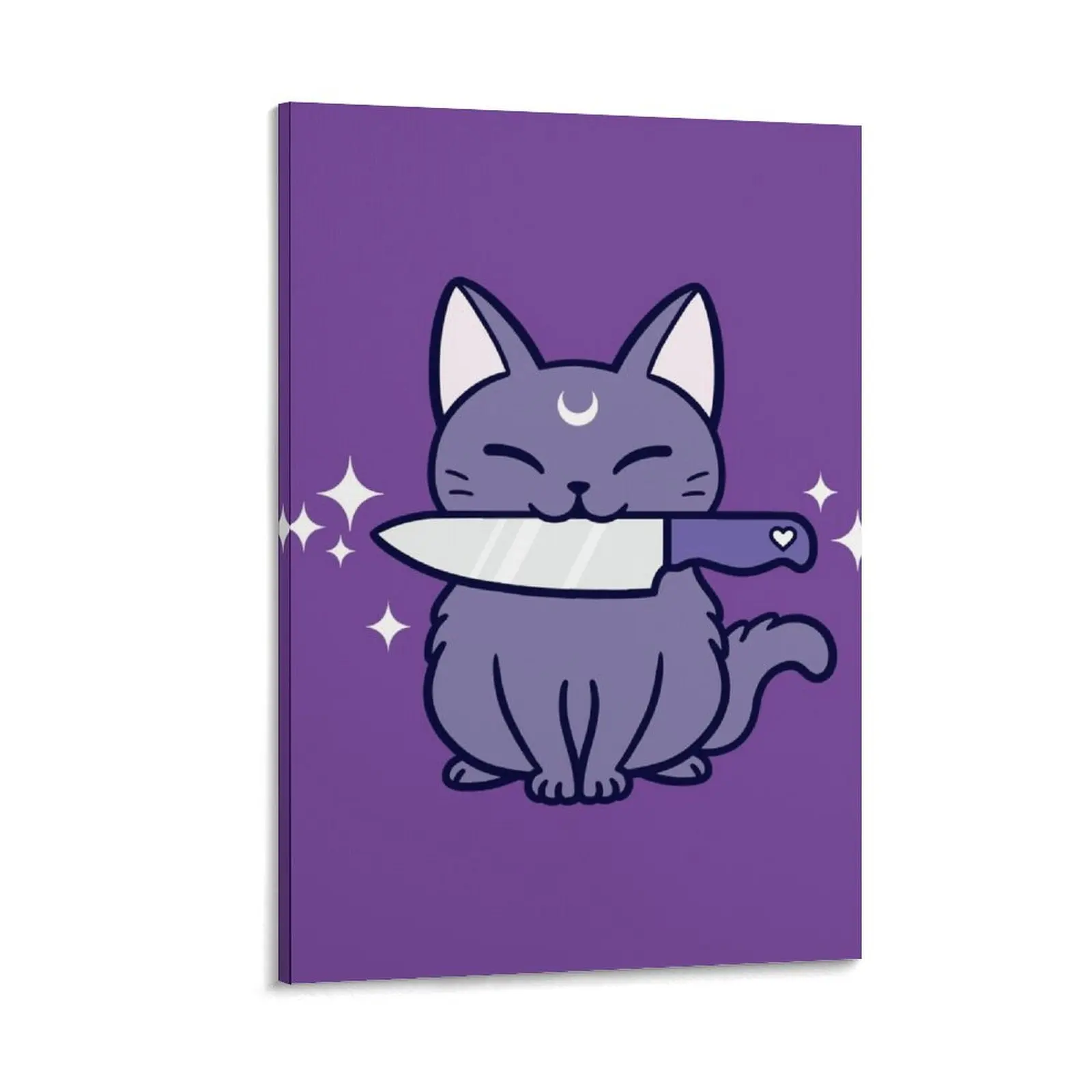 Black Knife Kitten 02 Nikury Canvas Painting Decorative prints wall painting bedroom decor
Black Knife Kitten 02 Nikury Canvas Painting Decorative prints wall painting bedroom decor