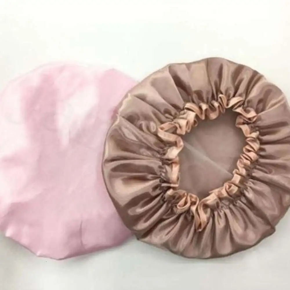 Lovely Thick Women Shower Caps Satin Hats Colorful Bath Shower Hair Cover Double Waterproof Bathing Cap Home Gorros De Ducha
Lovely Thick Women Shower Caps Satin Hats Colorful Bath Shower Hair Cover Double Waterproof Bathing Cap Home Gorros De Ducha