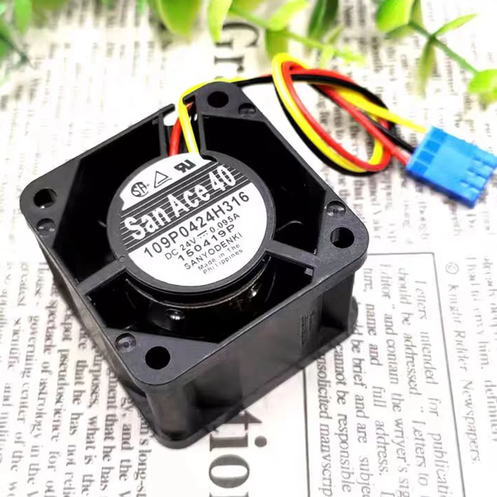 Novo вентилятор непрерывного действия San Ace 40, 4 см, 4028 40*40*28 мм, 24 В, 0,095 А, вентилятор непрерывного действия Grupo 109P0424H316
Novo вентилятор непрерывного действия San Ace 40, 4 см, 4028 40*40*28 мм, 24 В, 0,095 А, вентилятор непрерывного действия Grupo 109P0424H316