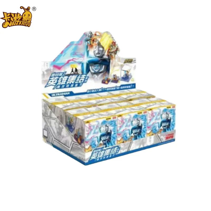 KAYOU Новая серия резиновых фигурок Ультрамен Токусатсу в коробках, оригинальные коллекционные карточки, аниме-подарок для детей на праздники
KAYOU Новая серия резиновых фигурок Ультрамен Токусатсу в коробках, оригинальные коллекционные карточки, аниме-подарок для детей на праздники