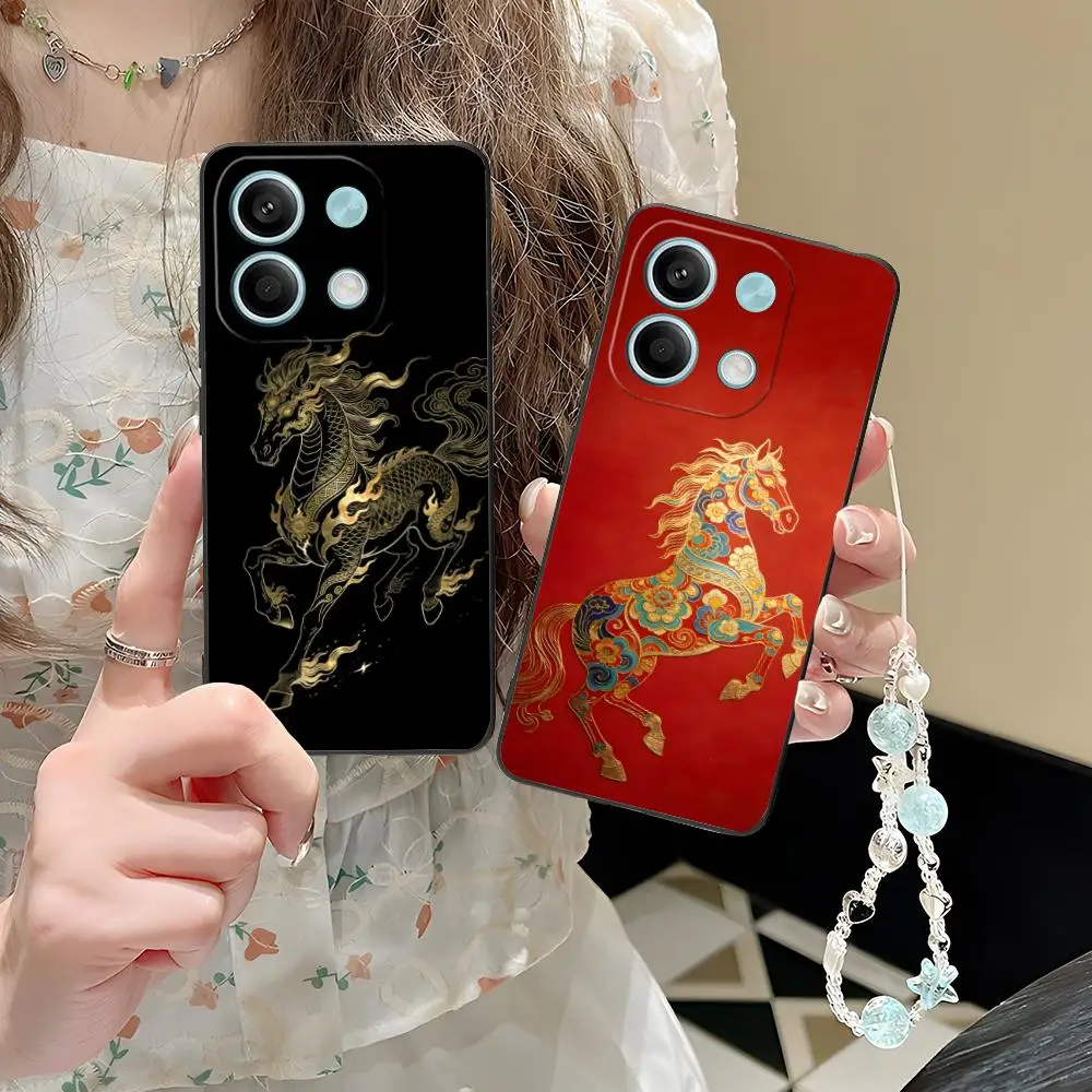 Golden Horse Year Mobile Phone Case for POCO M7 M6 M5 M4 M3 X7 X6 X5 X4 X3 Pro GT 5G Colorful Printing Cover Cover Pretty Luxury
Golden Horse Year Mobile Phone Case for POCO M7 M6 M5 M4 M3 X7 X6 X5 X4 X3 Pro GT 5G Colorful Printing Cover Cover Pretty Luxury