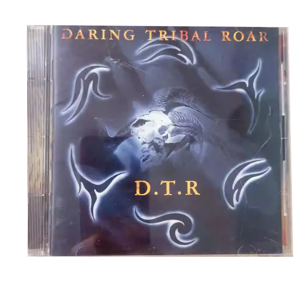 CD D.T.R Daring Tribal Roar сочетание примитивных племенных ритмов, тяжелых гитарных рифмов и промышленных электронных звуковых эффектов.
CD D.T.R Daring Tribal Roar сочетание примитивных племенных ритмов, тяжелых гитарных рифмов и промышленных электронных звуковых эффектов.