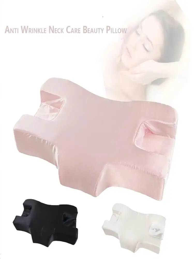 Anti Wrinkle Pillows for Women, Back Sleeper Beauty Pillow, Ergonomic Neck Pillow For Side Sleepers, Memory Foam Pillow
Anti Wrinkle Pillows for Women, Back Sleeper Beauty Pillow, Ergonomic Neck Pillow For Side Sleepers, Memory Foam Pillow