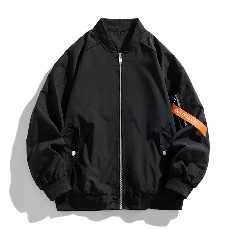 Outdoor Jacket Adventure Baseball Collar Coat MA1 Flying Jacket New Solid Loose Sleeve Army Zipper Pocket Fall Men Baseball Suit
Outdoor Jacket Adventure Baseball Collar Coat MA1 Flying Jacket New Solid Loose Sleeve Army Zipper Pocket Fall Men Baseball Suit