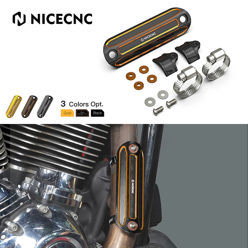 Motorcycle Exhaust Pipe Heat Shield Cover Guard Protector For Harley Touring Road King FLHR 1994-2024 Road Glide FLTRX 2015-2024
Motorcycle Exhaust Pipe Heat Shield Cover Guard Protector For Harley Touring Road King FLHR 1994-2024 Road Glide FLTRX 2015-2024