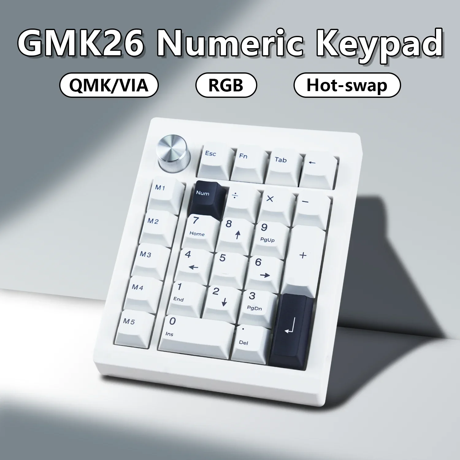 Механическая цифровая клавиатура GMK26, программируемая прокладка VIA/QMK, цифровая клавиатура с горячей заменой, беспроводная цифровая клавиатура с RGB-подсветкой для ноутбука
Механическая цифровая клавиатура GMK26, программируемая прокладка VIA/QMK, цифровая клавиатура с горячей заменой, беспроводная цифровая клавиатура с RGB-подсветкой для ноутбука