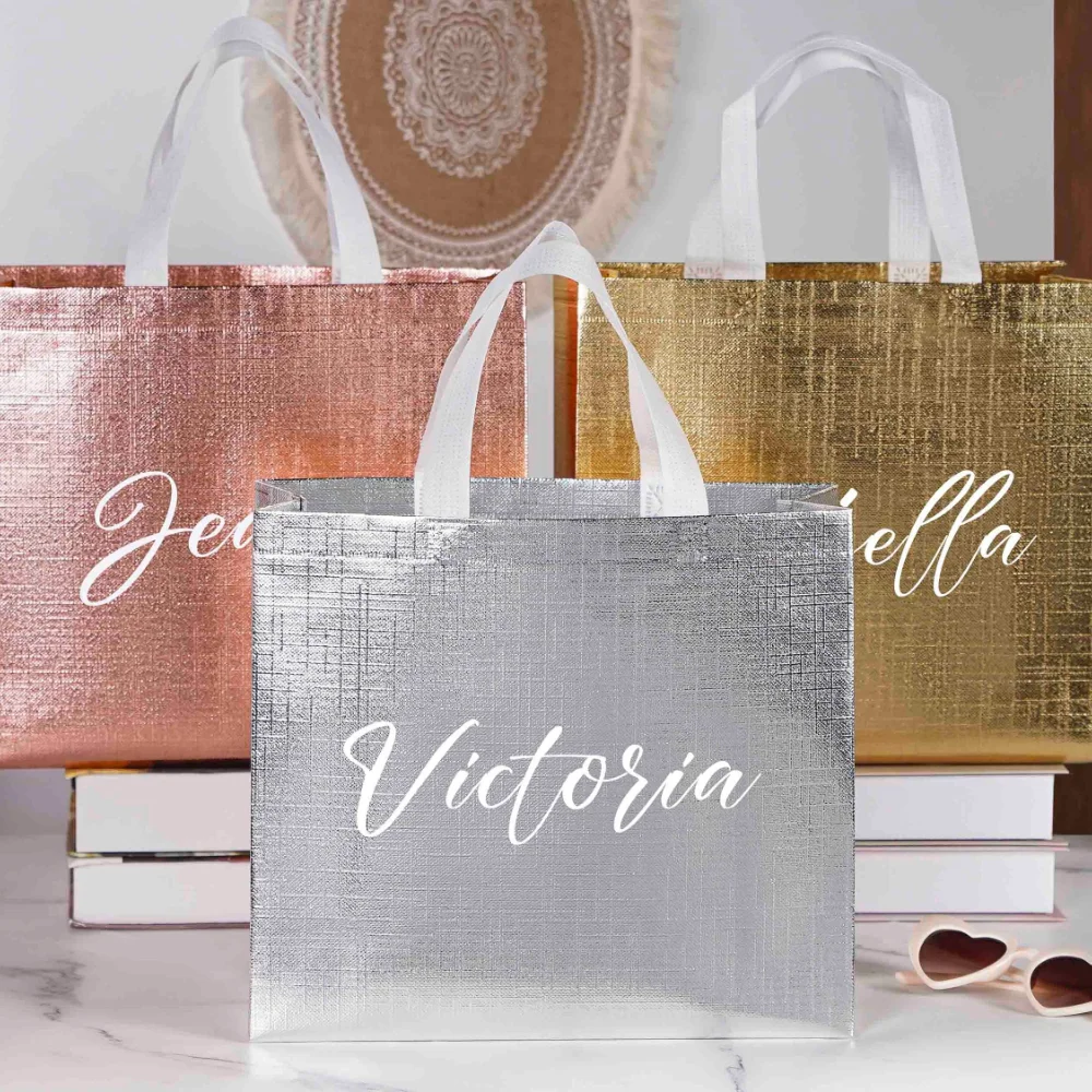 Personalized Gift Bags Welcome Bag Favor Bridal Party Gifts Custom Name Pink Tote Bags Bridesmaid Gift Party Packaging Bag
Personalized Gift Bags Welcome Bag Favor Bridal Party Gifts Custom Name Pink Tote Bags Bridesmaid Gift Party Packaging Bag