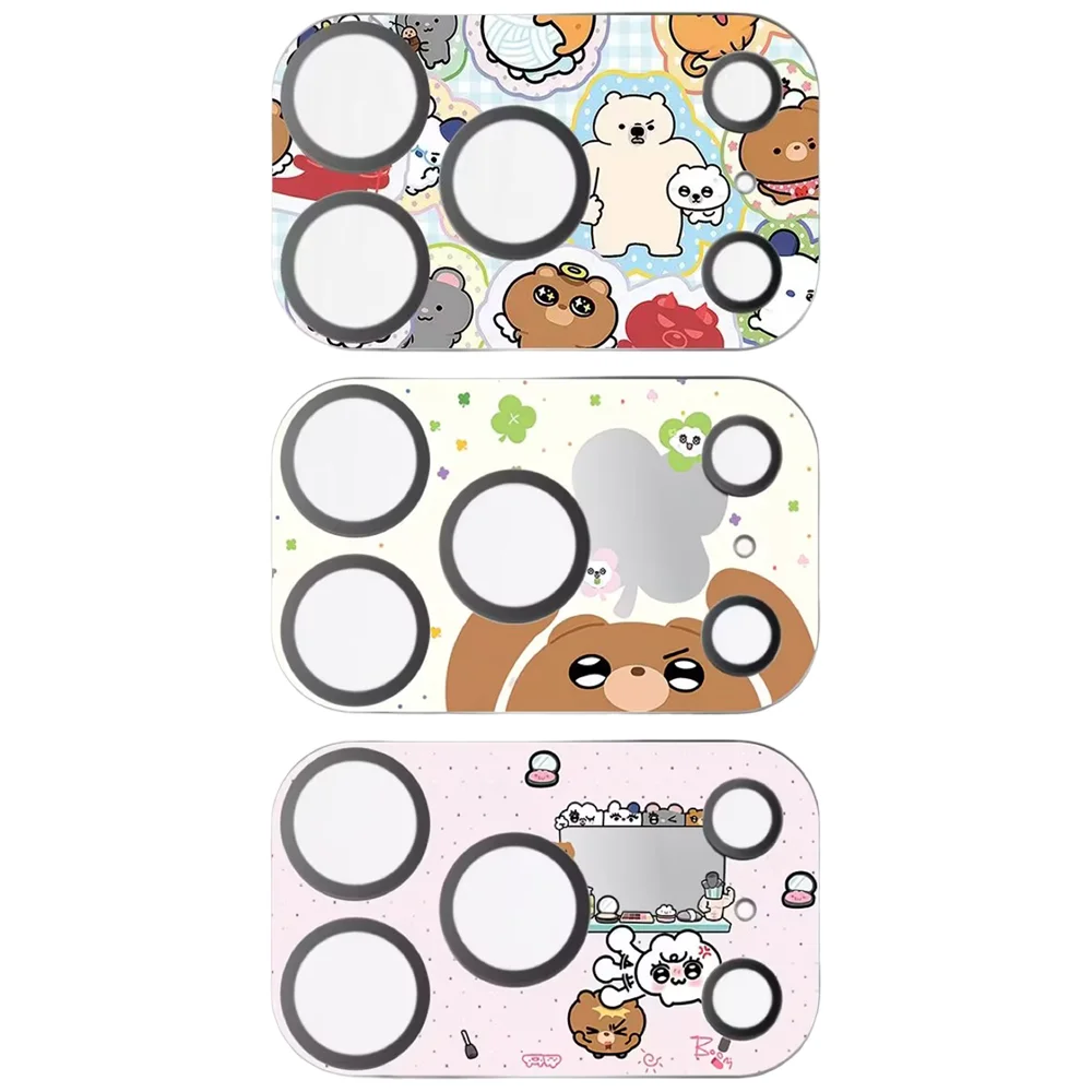6060449 Cartoon Electroplated Lens Glass Rear Protector for iPhone 17 Pro Max / 17 Pro Scratch Resistant Cover
6060449 Cartoon Electroplated Lens Glass Rear Protector for iPhone 17 Pro Max / 17 Pro Scratch Resistant Cover