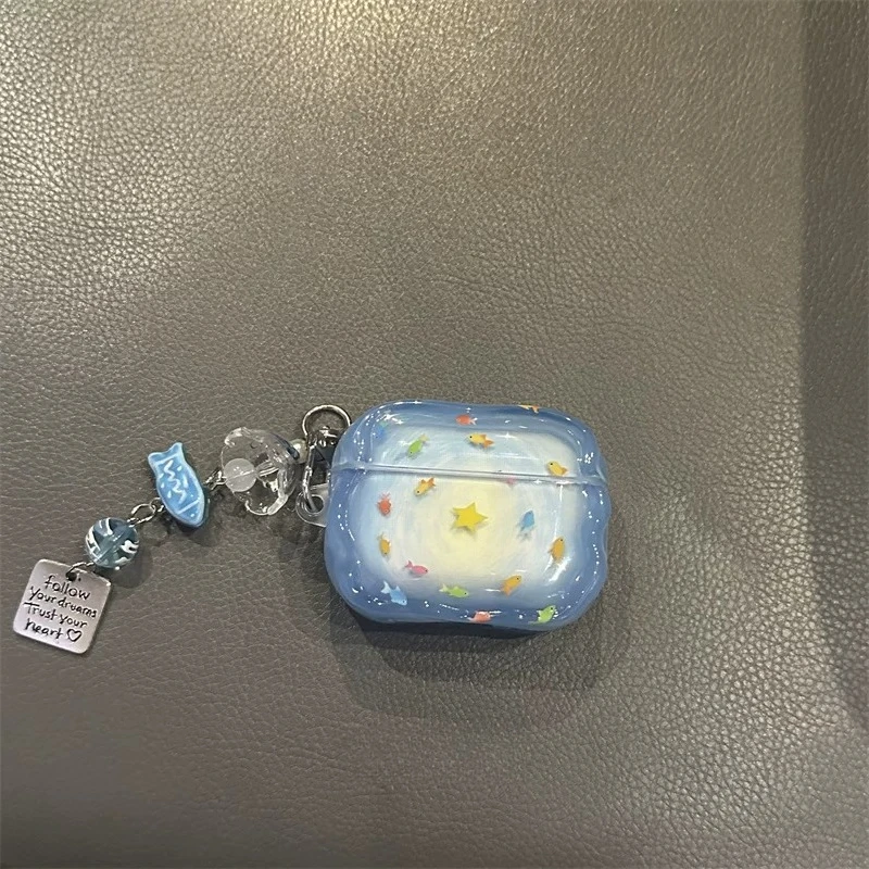 Earphone Case for AirPods 1/2/3/4 AirPods Pro1/2/3 Silicone Colorful Fish Soft Shell Headphone Protective Case Accessories Gift
Earphone Case for AirPods 1/2/3/4 AirPods Pro1/2/3 Silicone Colorful Fish Soft Shell Headphone Protective Case Accessories Gift