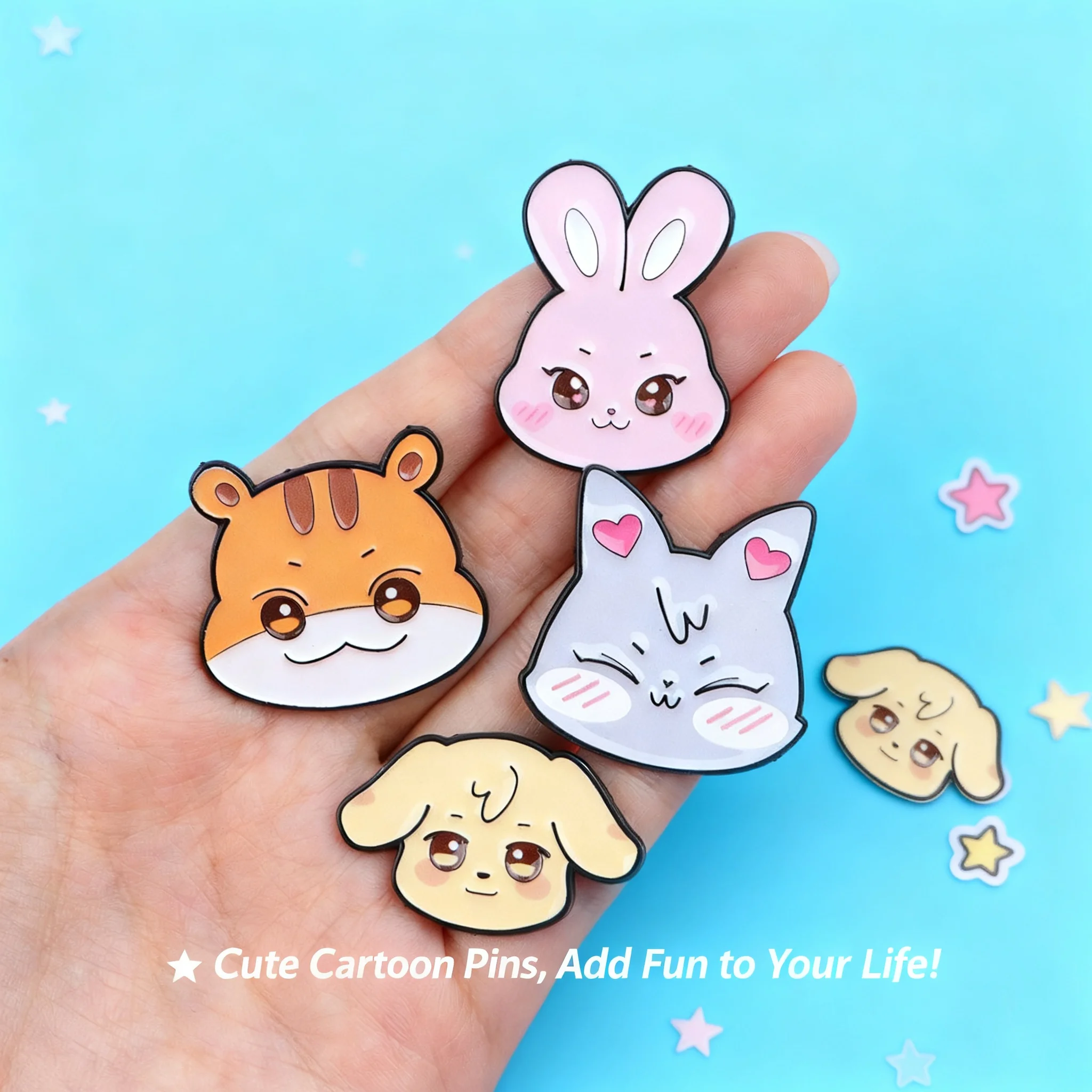 Cartoon Character Brooch Pin Badge Clothing Backpack Accessories Hot Selling Alloy Enamel Lapel Pins For Men Women
Cartoon Character Brooch Pin Badge Clothing Backpack Accessories Hot Selling Alloy Enamel Lapel Pins For Men Women