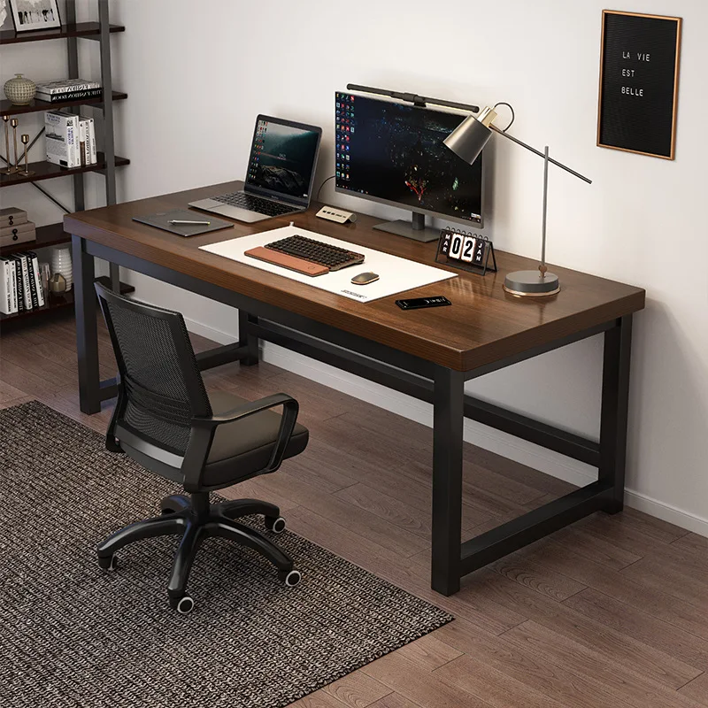 Solid Wood Computer Desk Desktop E-sports Table Rectangular Office Desk and Chair Bedroom Home Desk Simple Table Workbench
Solid Wood Computer Desk Desktop E-sports Table Rectangular Office Desk and Chair Bedroom Home Desk Simple Table Workbench