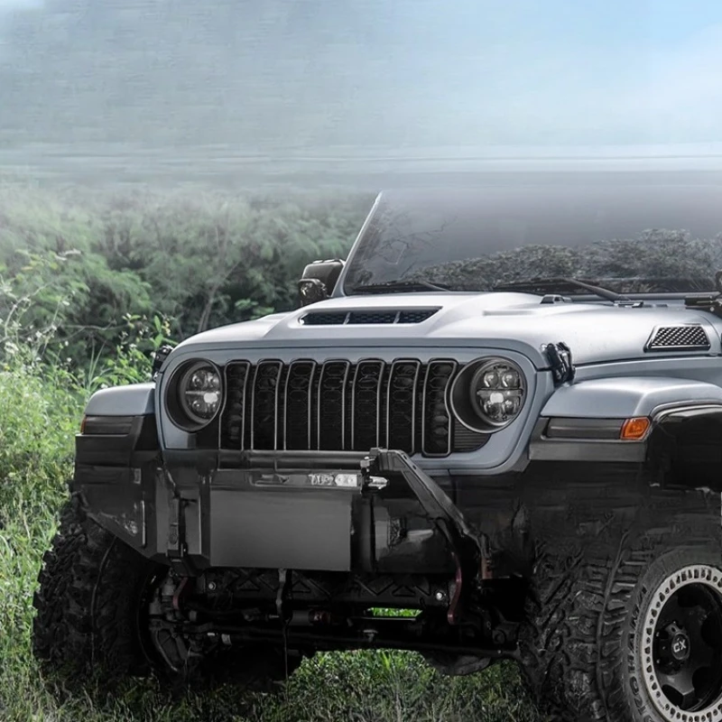 Suitable for 18-24 Wrangler JL/4XE/Gladiator front bumper competitive anti-collision bar modification
Suitable for 18-24 Wrangler JL/4XE/Gladiator front bumper competitive anti-collision bar modification