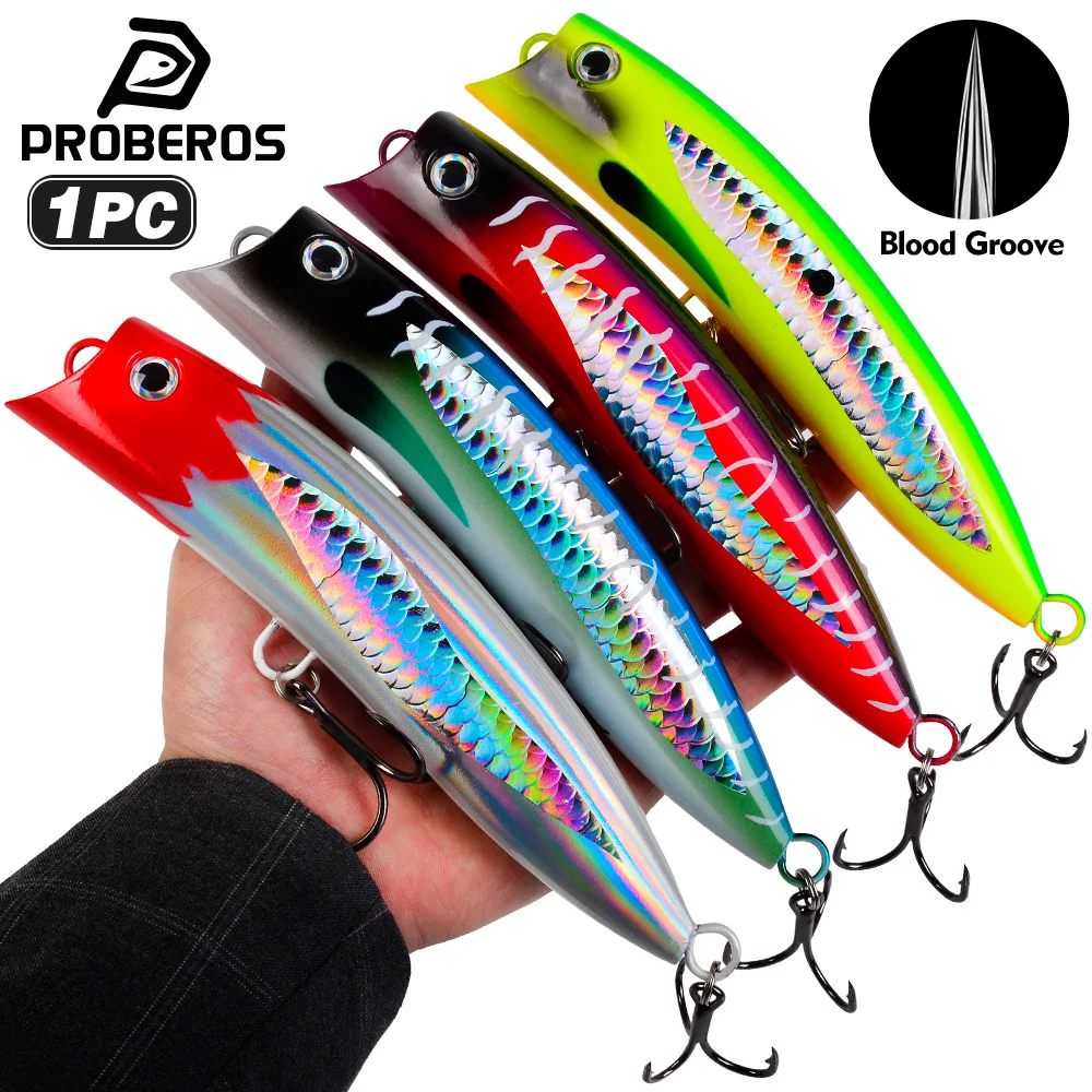 PROBEROS Biomimetic Mino Fish Bait 1PC Artificial Hook Hard Fish Bait Color Coated 3D 100g/19cm Sea Bass Seawater Fishing Lures
PROBEROS Biomimetic Mino Fish Bait 1PC Artificial Hook Hard Fish Bait Color Coated 3D 100g/19cm Sea Bass Seawater Fishing Lures