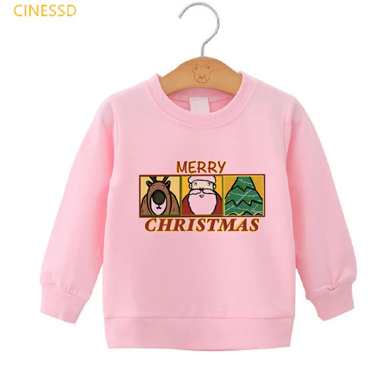 Reindeer Santa Xmas Tree Print Christmas Party Clothes Children's Hoodie Sweatshirt Winter Holiday Gift New Year Festival Jacket
Reindeer Santa Xmas Tree Print Christmas Party Clothes Children's Hoodie Sweatshirt Winter Holiday Gift New Year Festival Jacket