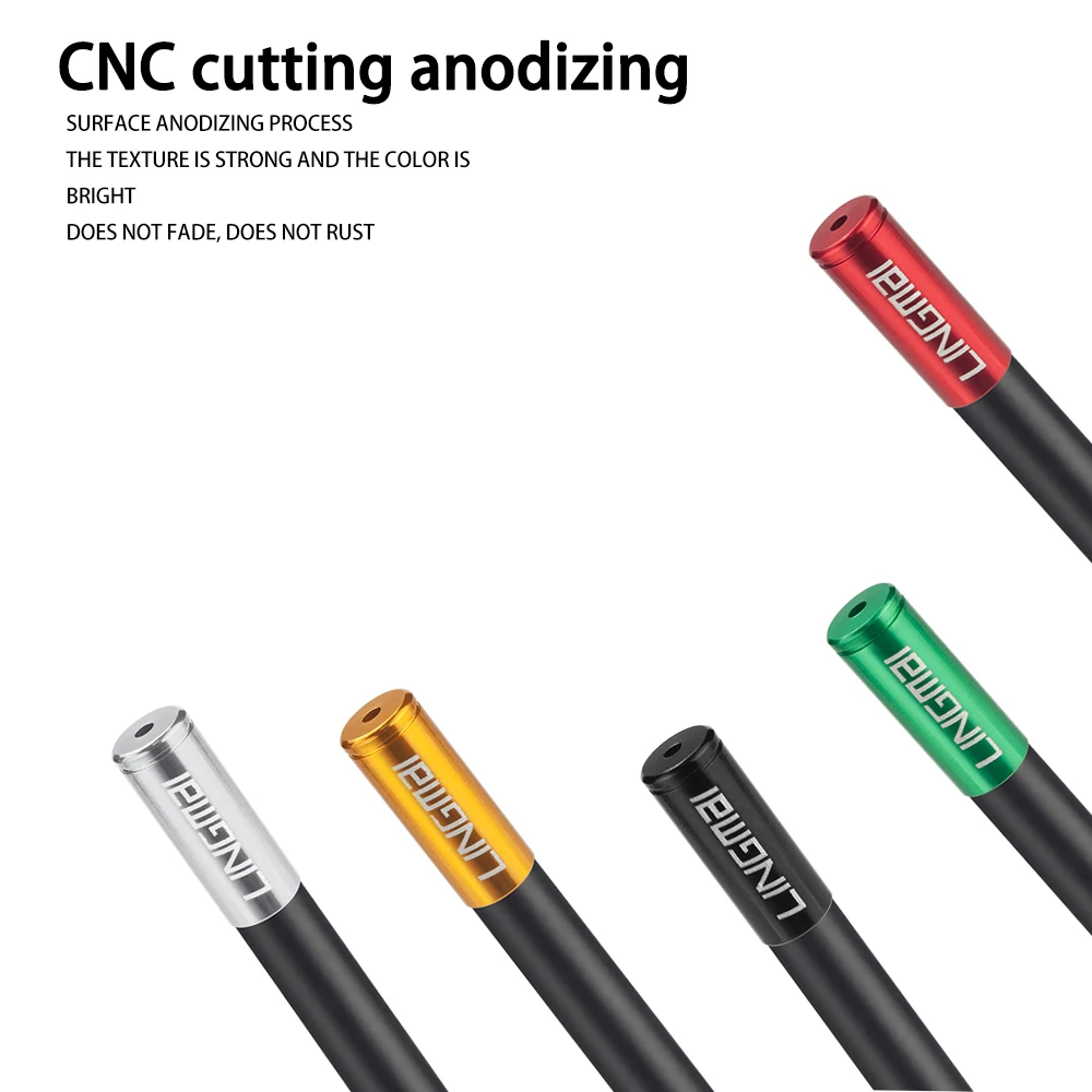 10pcs Bike Cable End Caps 4mm & 5mm | Alloy Brake/Shifter Housing Ferrules | MTB/Road Bicycle Derailleur Cable Crimps | Housing
10pcs Bike Cable End Caps 4mm & 5mm | Alloy Brake/Shifter Housing Ferrules | MTB/Road Bicycle Derailleur Cable Crimps | Housing