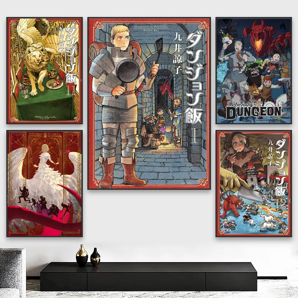 Anime D-Dungeon Meshi Poster HD art sticky wall waterproof home living room bedroom bar aesthetic decoration
Anime D-Dungeon Meshi Poster HD art sticky wall waterproof home living room bedroom bar aesthetic decoration