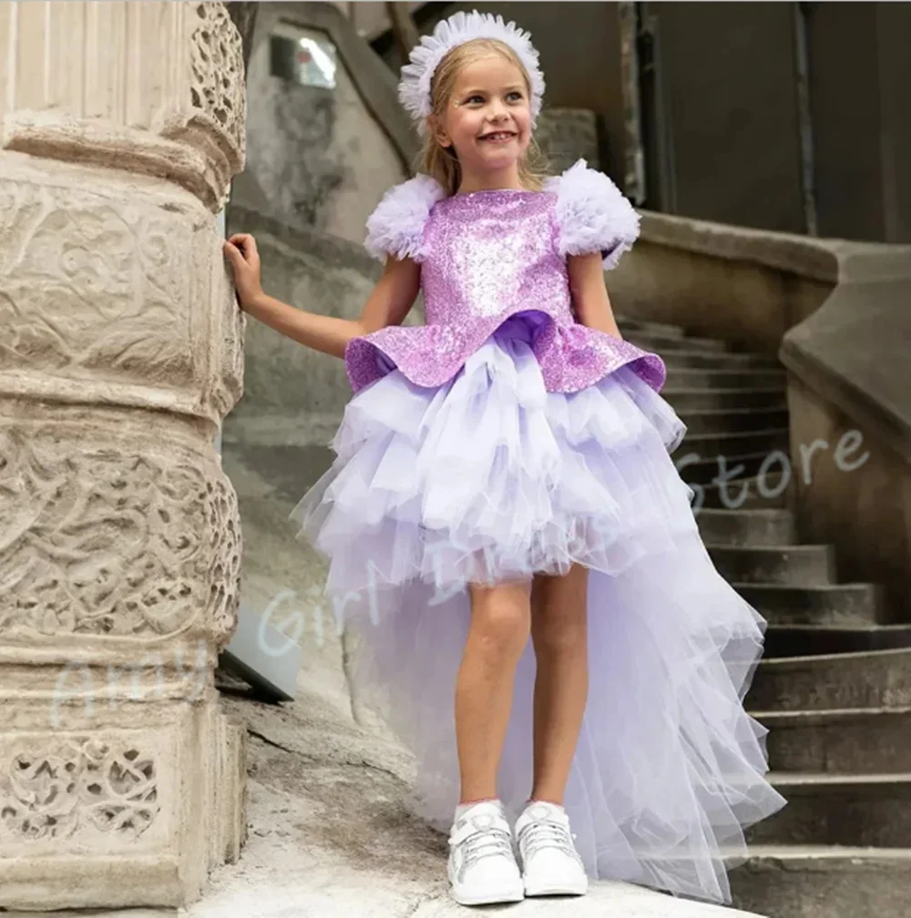 Customized Lavender Flower Girl Dresses For Wedding Shiny Sequins With Bow Puffy Gorgeous Little Girl Photo Shoot Birthday Gown
Customized Lavender Flower Girl Dresses For Wedding Shiny Sequins With Bow Puffy Gorgeous Little Girl Photo Shoot Birthday Gown