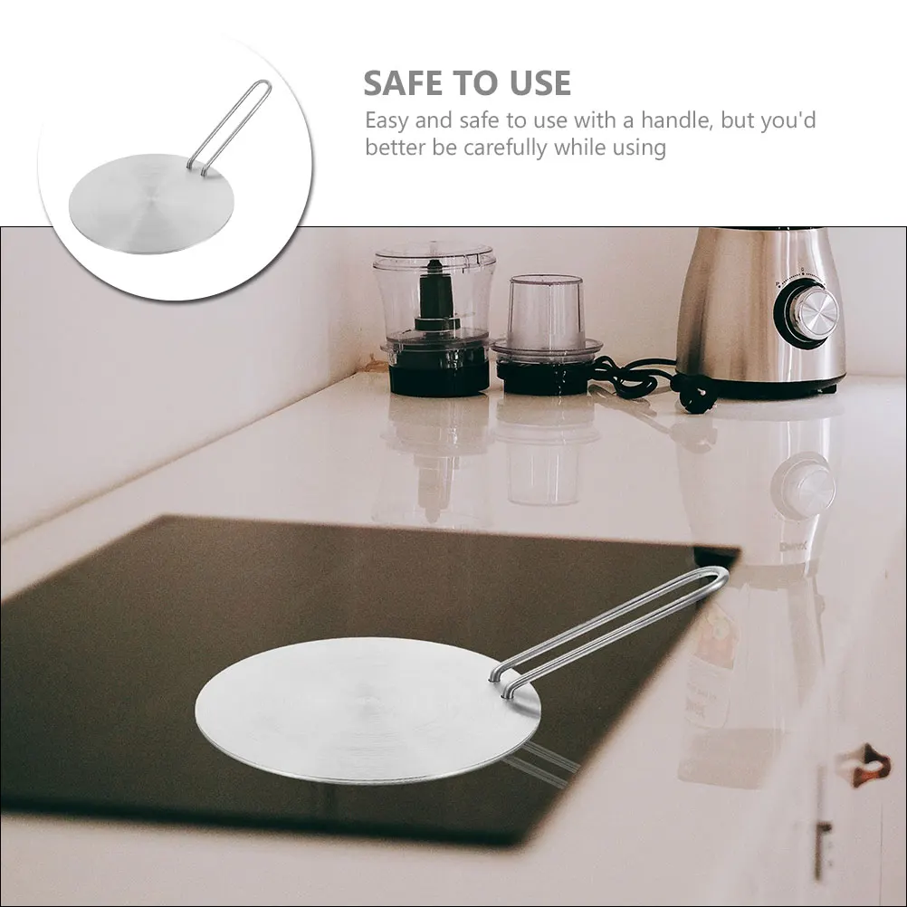Stainless Steel Heat Transfer Plate Kitchen Accessories Removable H Induction Cooker Adapter Thermal Guide Plate Magnetic
Stainless Steel Heat Transfer Plate Kitchen Accessories Removable H Induction Cooker Adapter Thermal Guide Plate Magnetic