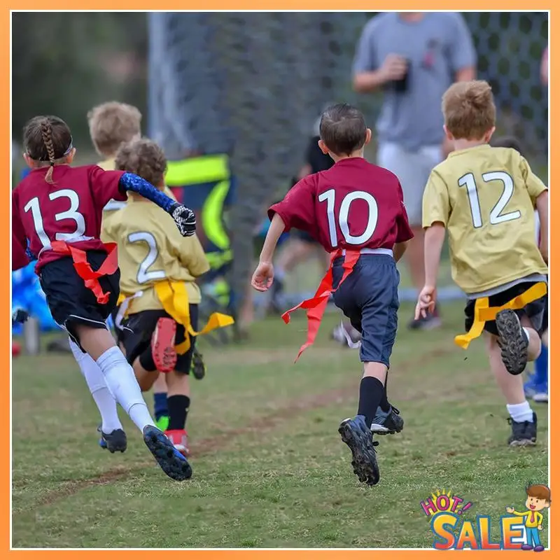 Flag Football Set Complete Indoor & Outdoor Training Set Football Belts Kit 10 Player Flag Football Belts And Flags Set PVC
Flag Football Set Complete Indoor & Outdoor Training Set Football Belts Kit 10 Player Flag Football Belts And Flags Set PVC