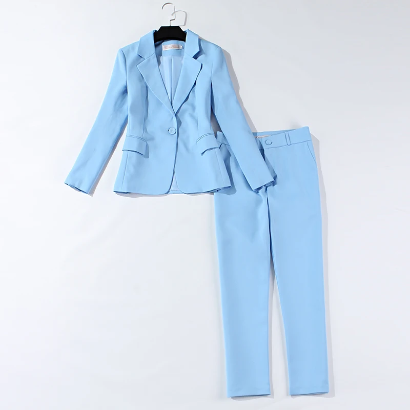 Spring and Autumn Women's Clothing 2022 New Slim Fit Solid Color Ladies Office Professional Wear Suit Pants 2 Piece High Quality
Spring and Autumn Women's Clothing 2022 New Slim Fit Solid Color Ladies Office Professional Wear Suit Pants 2 Piece High Quality