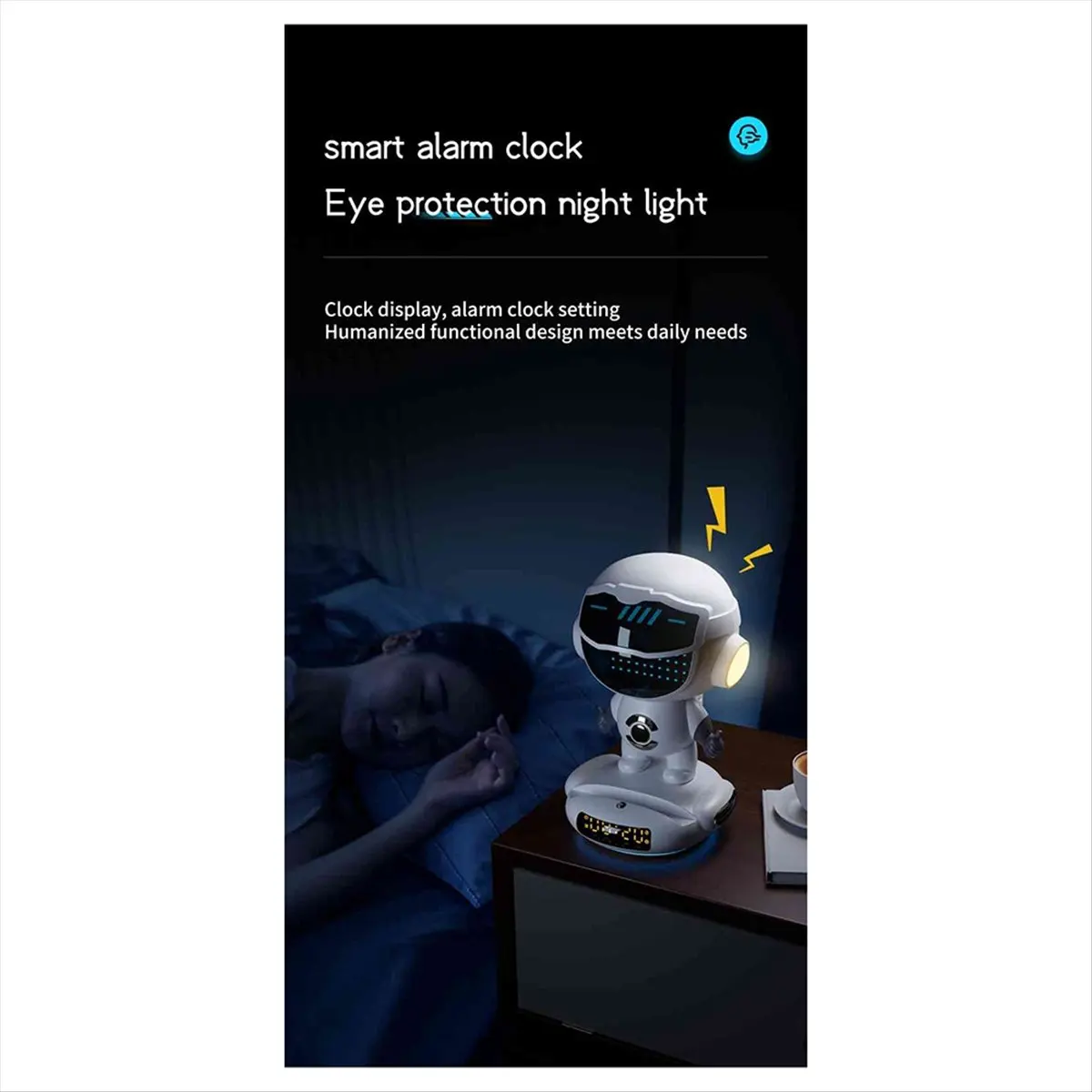 *ONE DAY M80 AI Robot Smart AI Динамик Будильник FM Радио Беспроводной Bluetooth Динамик RGB Свет для мальчиков и девочек Студенческий подарок
*ONE DAY M80 AI Robot Smart AI Динамик Будильник FM Радио Беспроводной Bluetooth Динамик RGB Свет для мальчиков и девочек Студенческий подарок