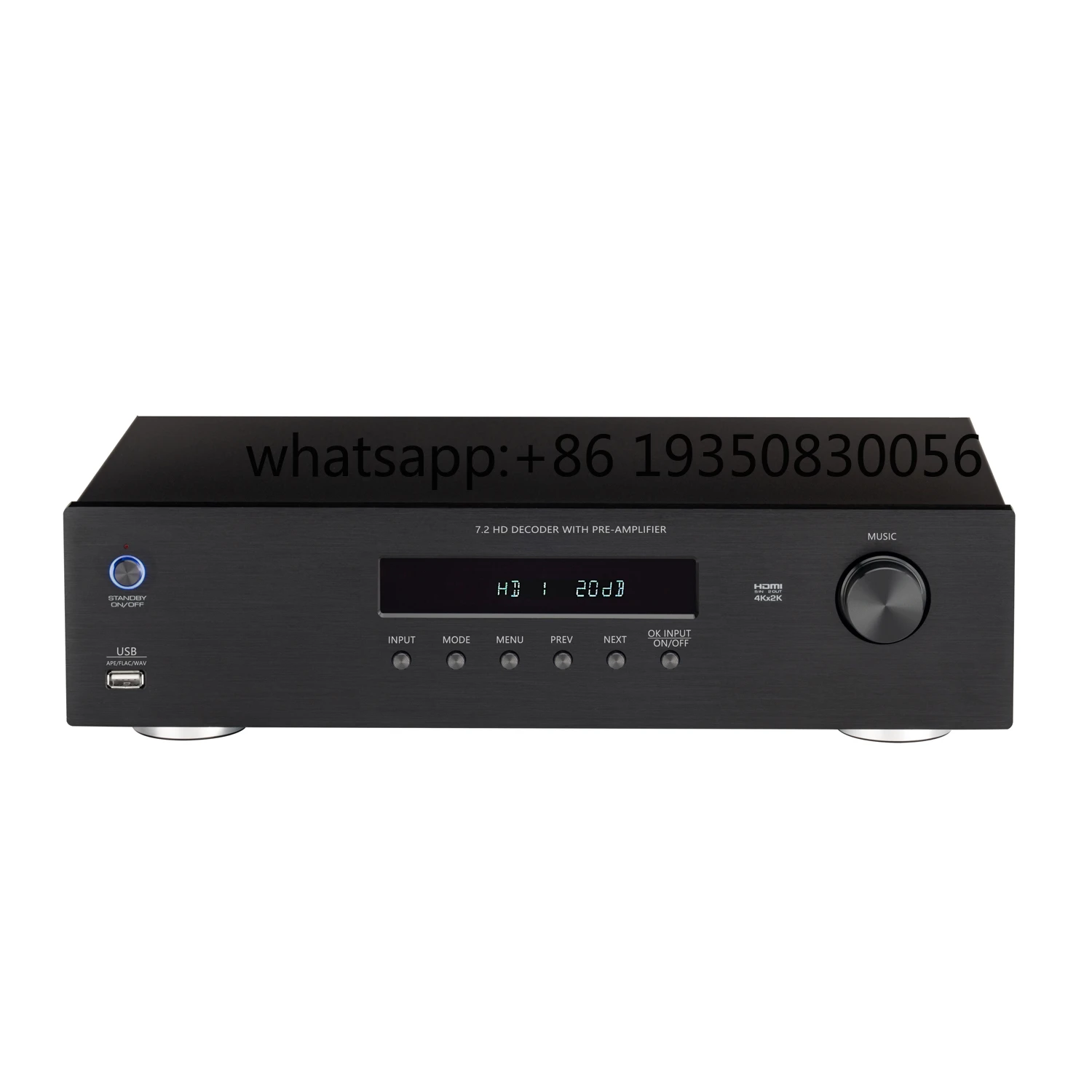 7.2 Home Theater Decoder 7.2 Channel Atoms AV Receive Processor AV Receiver
7.2 Home Theater Decoder 7.2 Channel Atoms AV Receive Processor AV Receiver
