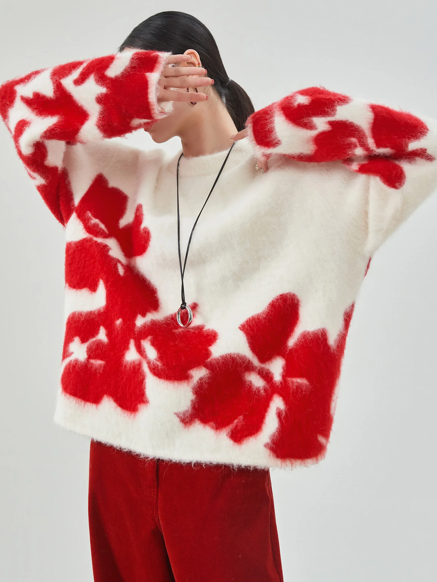 Soft Fuzzy Knitted Sweater Women's Spring New Year Aosphere Loose Knittedwear Commute Sle Long Sve round Ne Polyeste...
Soft Fuzzy Knitted Sweater Women's Spring New Year Aosphere Loose Knittedwear Commute Sle Long Sve round Ne Polyeste...