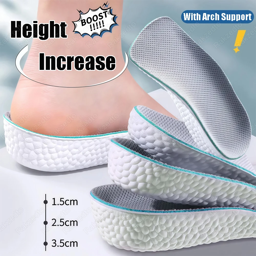 Height Increase Insole Man Woman Invisible Heightening Template With Arch Support Orthopedic Insoles for Shoes Heel Lift Inserts 
Height Increase Insole Man Woman Invisible Heightening Template With Arch Support Orthopedic Insoles for Shoes Heel Lift Inserts