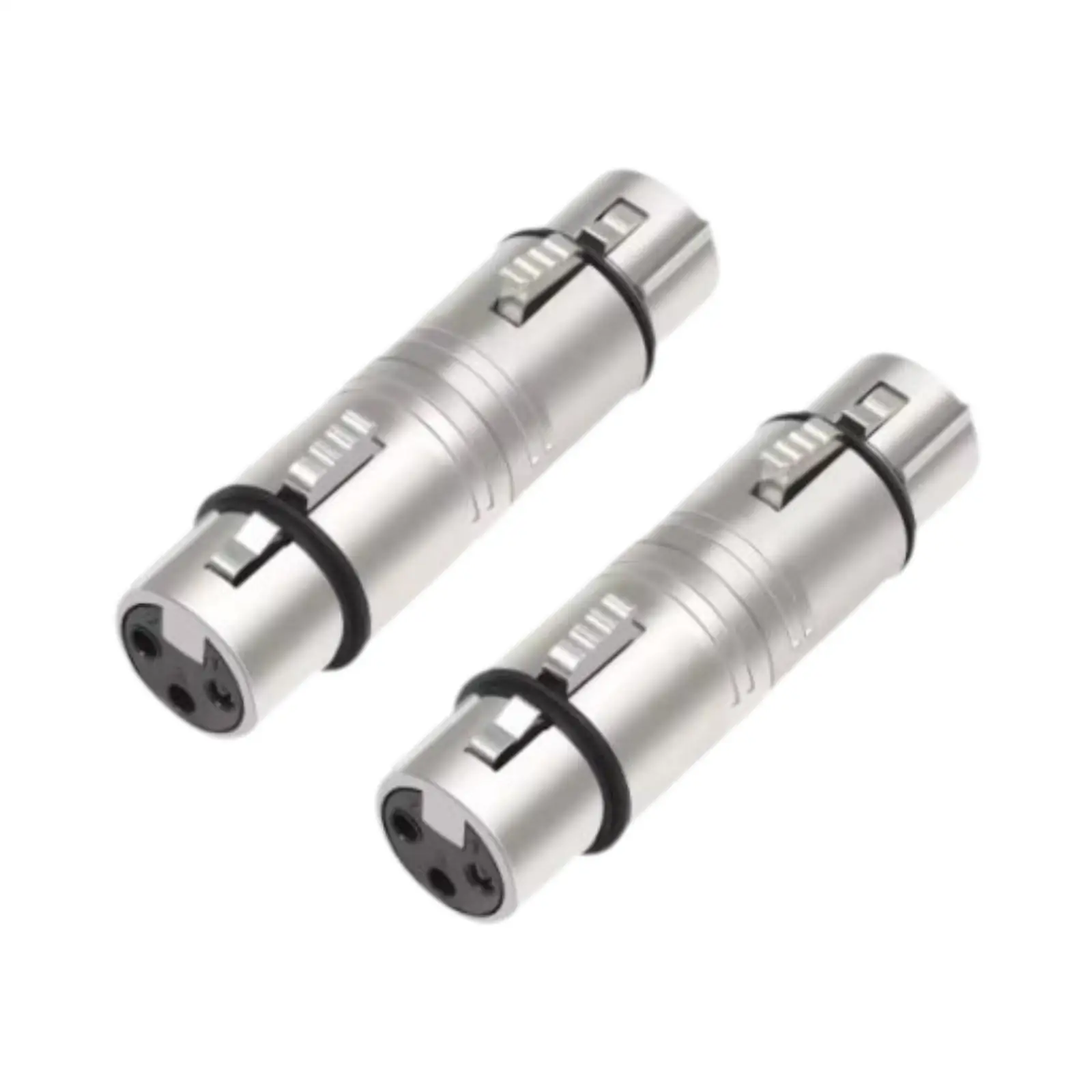 2 Pieces XLR Adapters Connectors Microphone Line Adapters 3 Pin for Speech Live Performances Live Broadcasts Recordings Singing
2 Pieces XLR Adapters Connectors Microphone Line Adapters 3 Pin for Speech Live Performances Live Broadcasts Recordings Singing