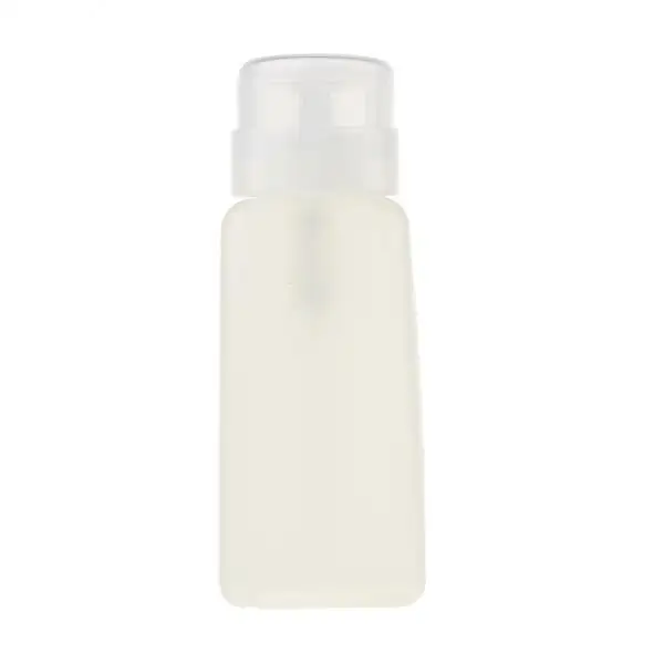 Transparent Pump Bottle Container for Liquid Nail Polish Remover Salon Use Nail Equipment Accessories
Transparent Pump Bottle Container for Liquid Nail Polish Remover Salon Use Nail Equipment Accessories