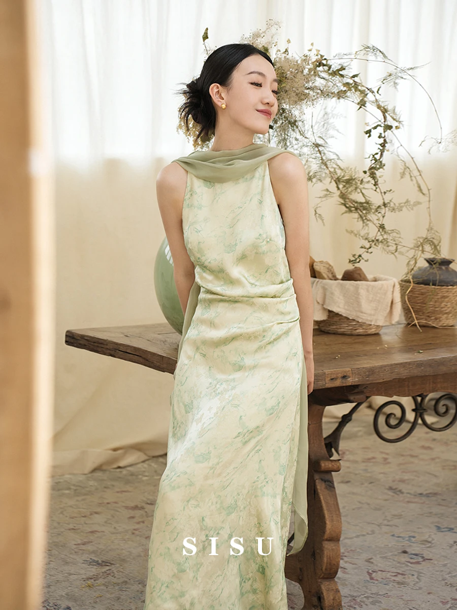 Женское повседневное платье Sisu Een Strapl Wedding Dr в стиле китайского реформированного чипао, удобное, дышащее, Svel Dr
Женское повседневное платье Sisu Een Strapl Wedding Dr в стиле китайского реформированного чипао, удобное, дышащее, Svel Dr