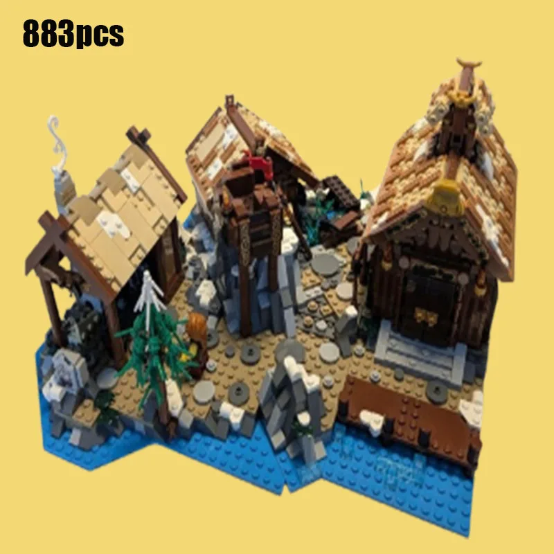 H4 Spot MOC-206374 Деревня викингов Строительные блоки Средневековый дом Кирпичное здание Креативная строительная модель Строительные блоки
H4 Spot MOC-206374 Деревня викингов Строительные блоки Средневековый дом Кирпичное здание Креативная строительная модель Строительные блоки