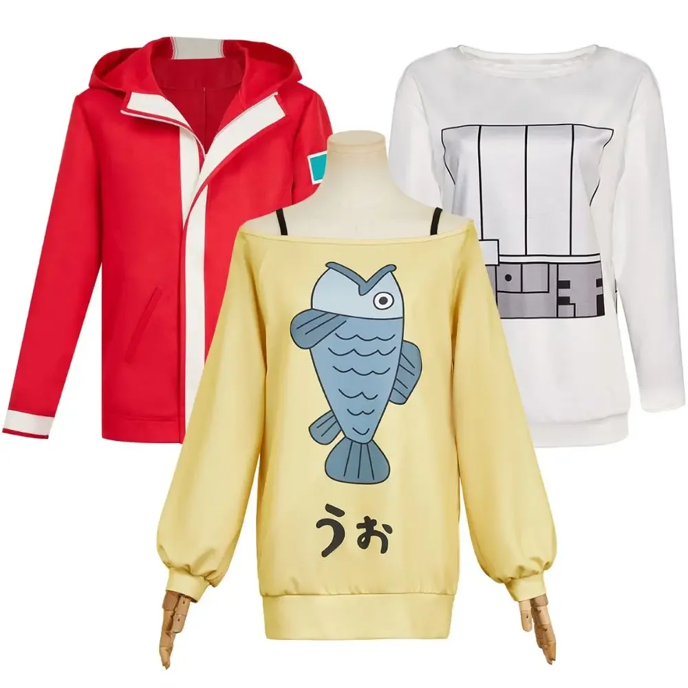 Momo Ayase Cosplay T-shirt Jacket Dandadan Costume Fantasy Disguise for Women Girls Long Sleeve Shirts Halloween Suit 2025
Momo Ayase Cosplay T-shirt Jacket Dandadan Costume Fantasy Disguise for Women Girls Long Sleeve Shirts Halloween Suit 2025