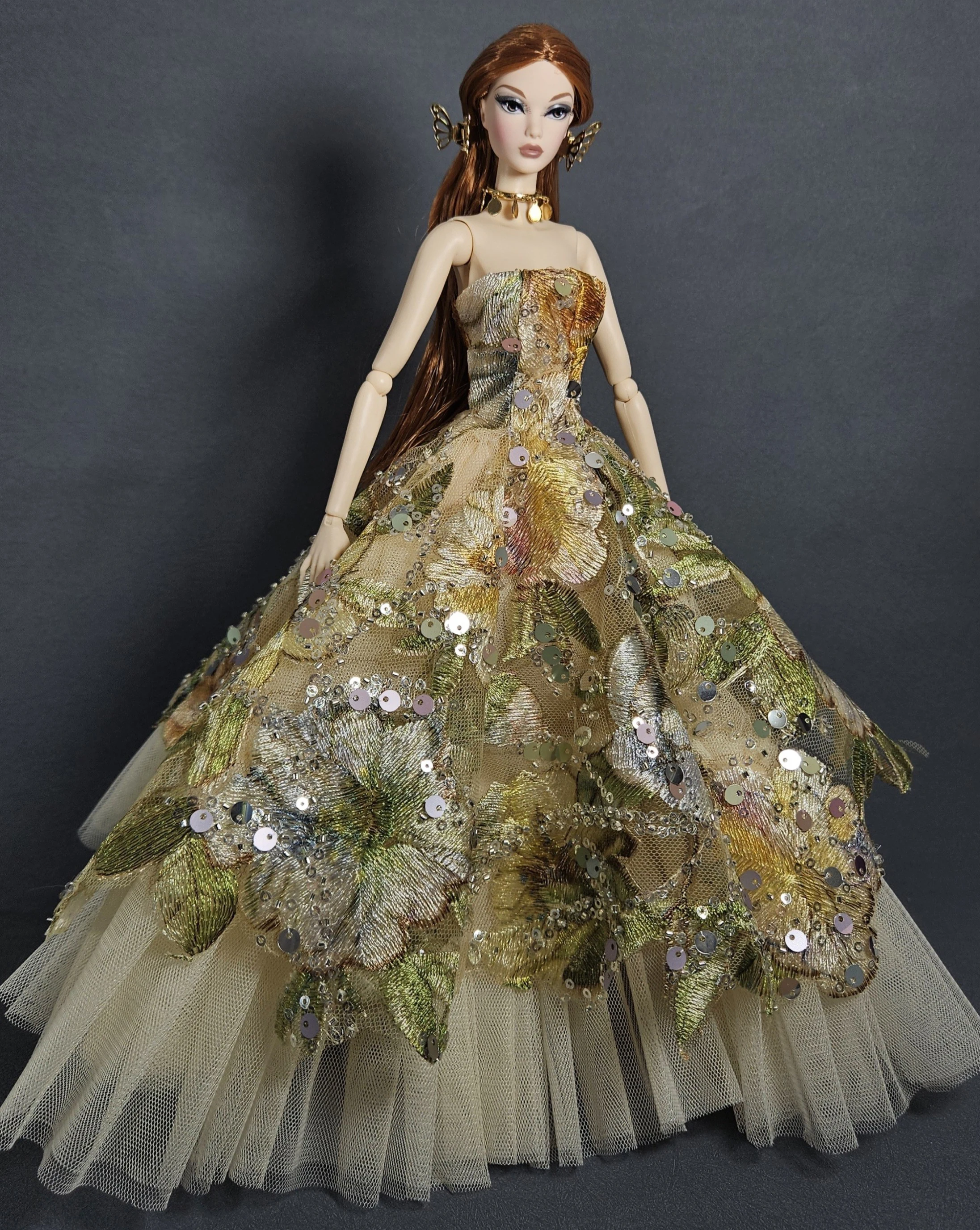 Forest Elf Flower Fairy Evening Gown Senior Sense Luxury Dress 30cm Doll Clothes Accessories For 1/6 Babi Supermodel Doll
Forest Elf Flower Fairy Evening Gown Senior Sense Luxury Dress 30cm Doll Clothes Accessories For 1/6 Babi Supermodel Doll