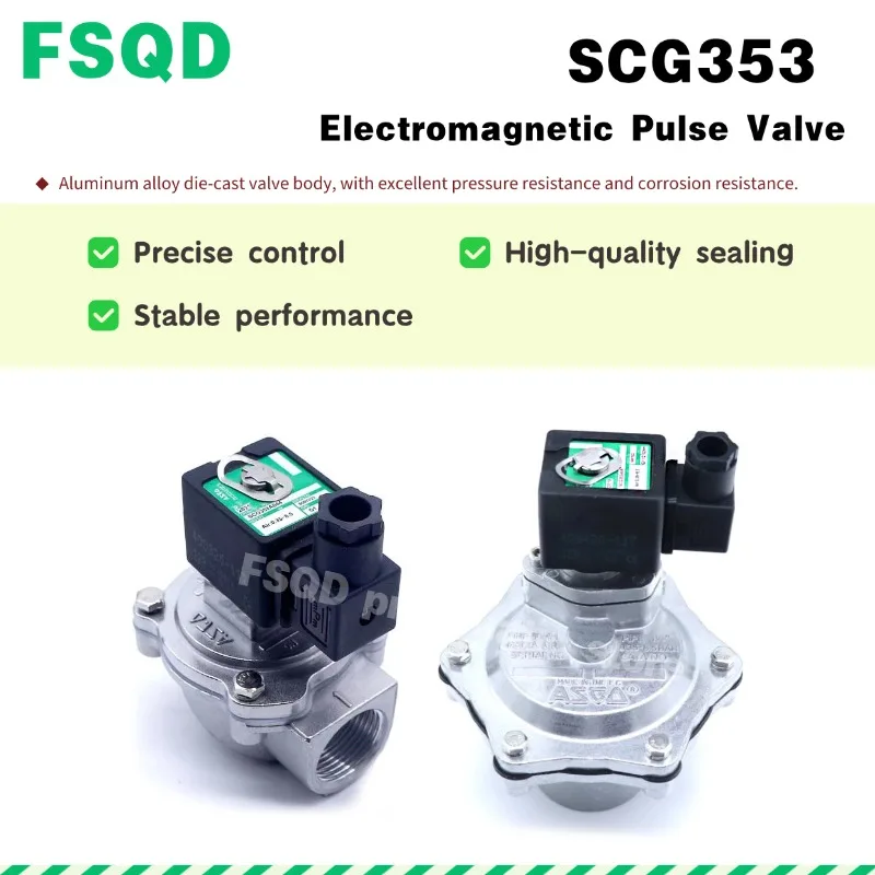 SCG353A043 SCG353A044 SCG353A047 SCG353A050 SCG353A051 AC220V/ DC24V ASCO Electromagnetic Pulse valve SCG353A
SCG353A043 SCG353A044 SCG353A047 SCG353A050 SCG353A051 AC220V/ DC24V ASCO Electromagnetic Pulse valve SCG353A