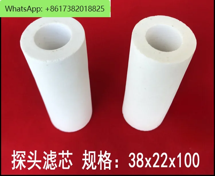 Probe Filter Element Filter 38x22x100 Ceramic Gas Analyzer Desulfurization and Denitrification Thermoelectric
Probe Filter Element Filter 38x22x100 Ceramic Gas Analyzer Desulfurization and Denitrification Thermoelectric