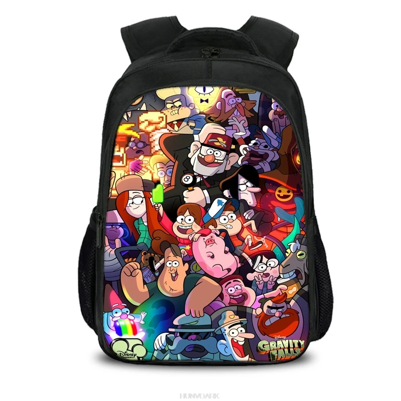 16 Inch Gravity Falls School Bags Kids Backpack Boys Girls School Bags Daily Children Bookbag Primary Children Mochila
16 Inch Gravity Falls School Bags Kids Backpack Boys Girls School Bags Daily Children Bookbag Primary Children Mochila