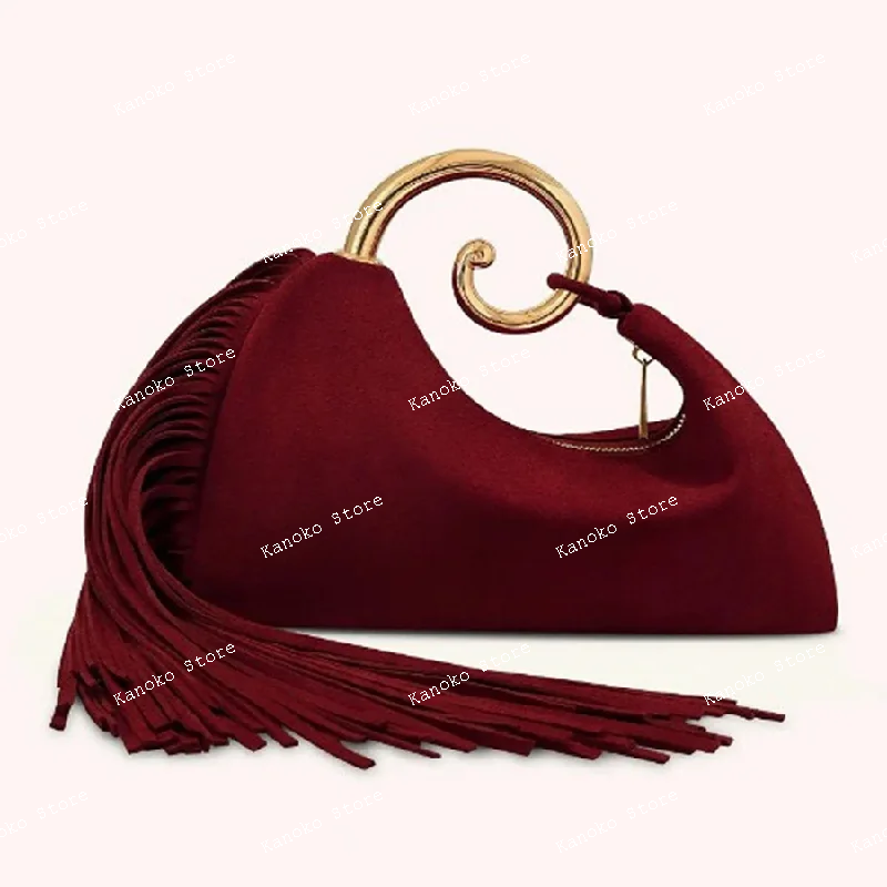 faux suede tassel decoration evening party bags for women luxury designer handbag purses 2026 new fashion metal hook up clutch
faux suede tassel decoration evening party bags for women luxury designer handbag purses 2026 new fashion metal hook up clutch