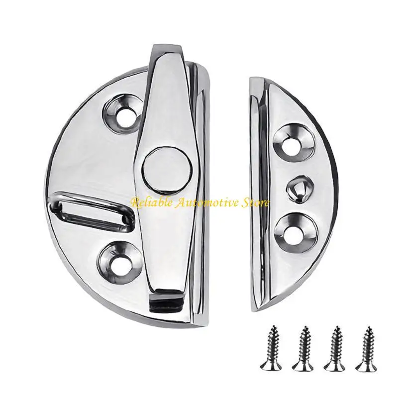 M68B Stainless Steel Boat Cabinet Door Latches Rotatable Lock 180 Degree Rotating Knob Suitable for Marine and Household Use
M68B Stainless Steel Boat Cabinet Door Latches Rotatable Lock 180 Degree Rotating Knob Suitable for Marine and Household Use