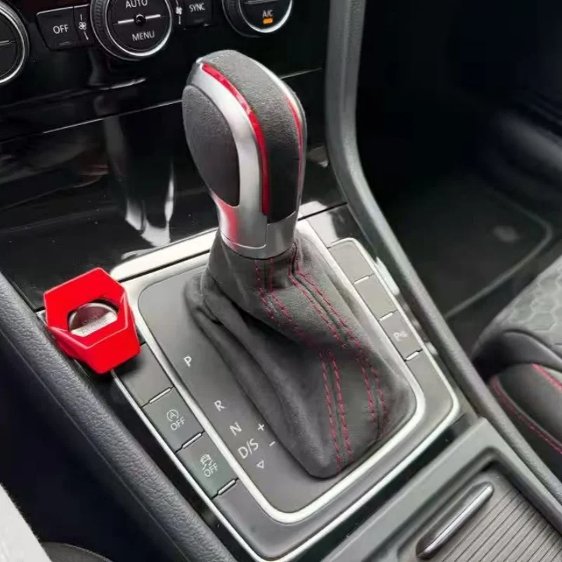 Leather Automatic Transmission Gear Shift Knob Gear Lever Shifter Boot Case Transmission Handle For Volkswagen Golf 7 MK7 DSG
Leather Automatic Transmission Gear Shift Knob Gear Lever Shifter Boot Case Transmission Handle For Volkswagen Golf 7 MK7 DSG