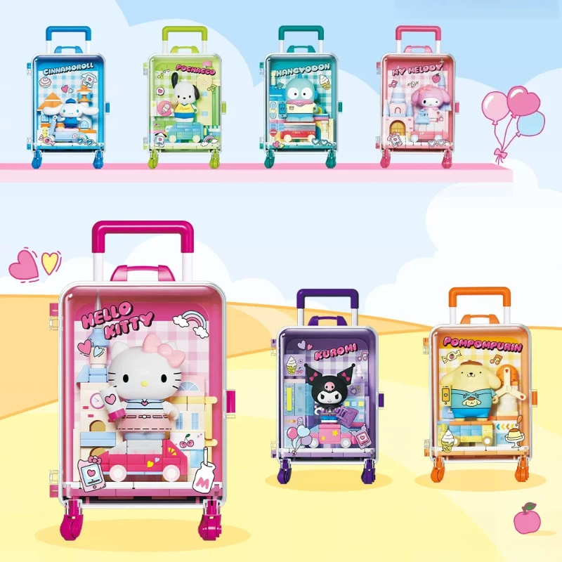 AREAX Brick Area Building Blocks Sanrio Luggage Blind Box Hello Kitty Kuromi My Melody Cinnamoroll Puzzle AssemblyToy Girl'sGift
AREAX Brick Area Building Blocks Sanrio Luggage Blind Box Hello Kitty Kuromi My Melody Cinnamoroll Puzzle AssemblyToy Girl'sGift