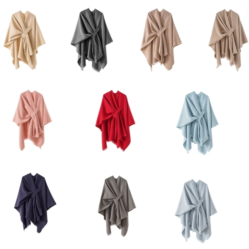 Large Warm Shawl Wrap Open Front Solid Color Winter Accessory Casual Crop Solid Color Thick Oversized Shawl for Ladies
Large Warm Shawl Wrap Open Front Solid Color Winter Accessory Casual Crop Solid Color Thick Oversized Shawl for Ladies