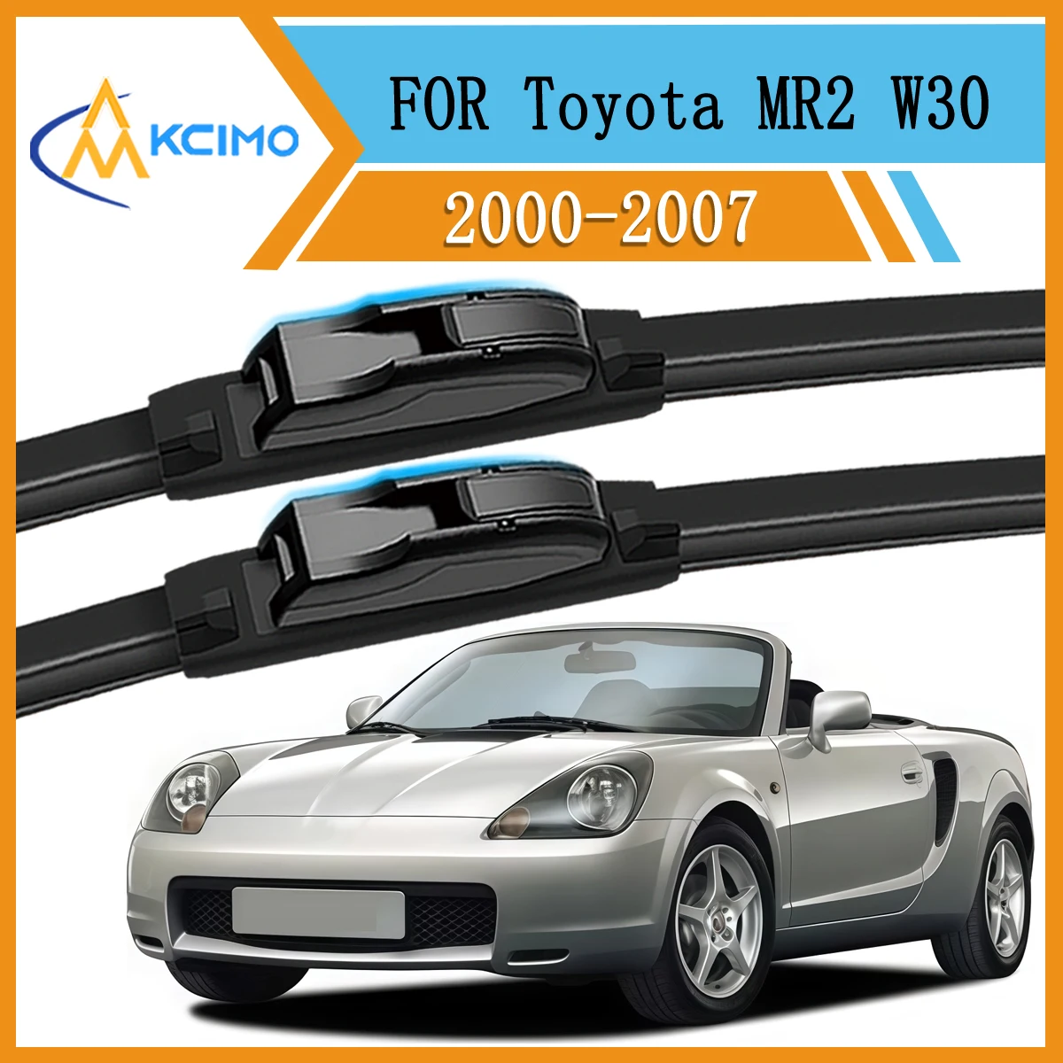 Windshield Wipers Replacement For Toyota MR2 W30 2000-2007 OE Exact Fit All-Season Superior Weatherproof Wiper Blades
Windshield Wipers Replacement For Toyota MR2 W30 2000-2007 OE Exact Fit All-Season Superior Weatherproof Wiper Blades
