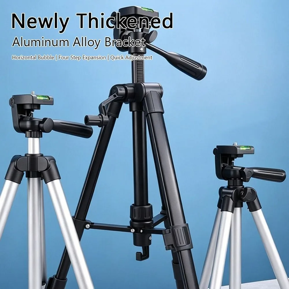 Aluminum Alloy Tripod Stand Telescopic Thickened Level Bracket Adjustable Height Multi-functional Phone Holder Level Measuring
Aluminum Alloy Tripod Stand Telescopic Thickened Level Bracket Adjustable Height Multi-functional Phone Holder Level Measuring
