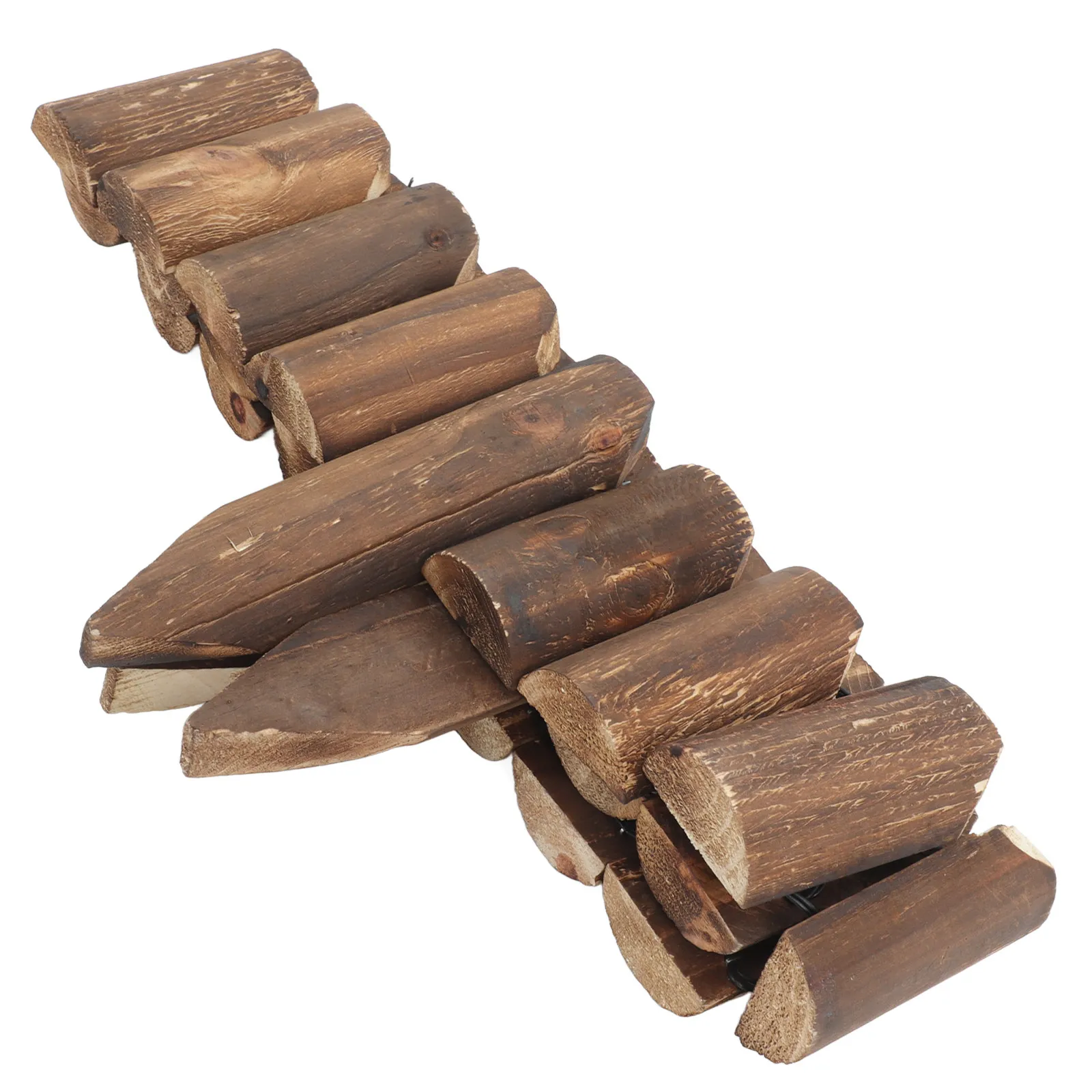 Sturdy Natural Wood Garden Fence Set Rustic Decorative Landscape Border for Courtyard Yard Flowerbed Edging Outdoor Lawn
Sturdy Natural Wood Garden Fence Set Rustic Decorative Landscape Border for Courtyard Yard Flowerbed Edging Outdoor Lawn