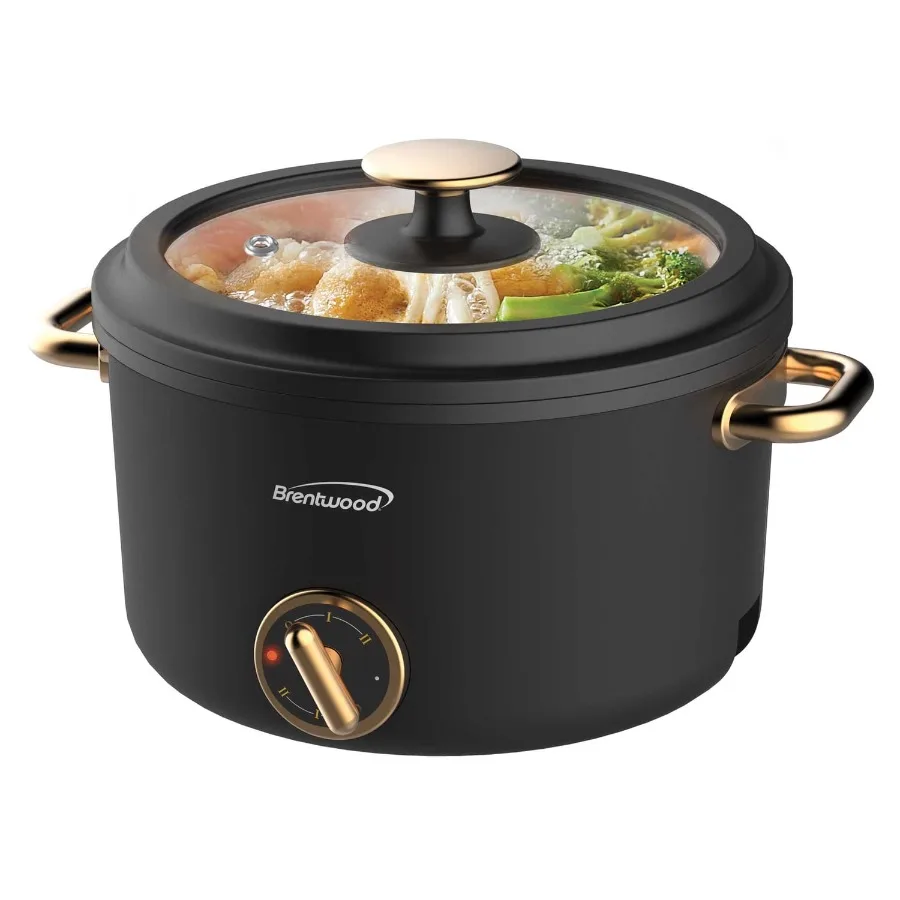 2.6-Qt. Electric Hot Pot Cooker with Steamer 700W Ceramic Nonstick Black
2.6-Qt. Electric Hot Pot Cooker with Steamer 700W Ceramic Nonstick Black