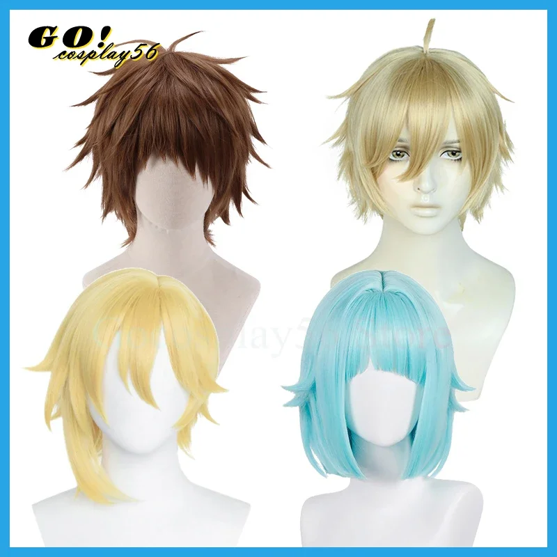 Парик для косплея ES Rabits Shino Hajime Nito Nazuna Tenma Mitsuru Mashiro Tomoya, кролики, короткие волосы
Парик для косплея ES Rabits Shino Hajime Nito Nazuna Tenma Mitsuru Mashiro Tomoya, кролики, короткие волосы