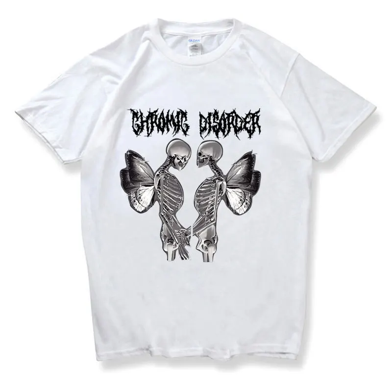 2025 Summer European and American Dark Skull Ins Skeleton Casual Sports T-shirt Fashion Y2K Goth Couple Short-sleeved Tops
2025 Summer European and American Dark Skull Ins Skeleton Casual Sports T-shirt Fashion Y2K Goth Couple Short-sleeved Tops