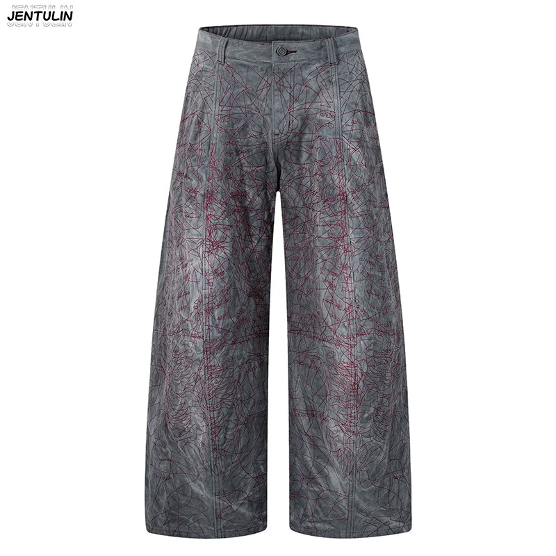Y2k Clothing Vintage Embroidered Wide Leg Jean With High Street Contrasting Color Embroidery Loose Drape A-line Work Pant Unisex
Y2k Clothing Vintage Embroidered Wide Leg Jean With High Street Contrasting Color Embroidery Loose Drape A-line Work Pant Unisex